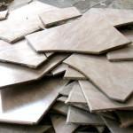 Fabriquer une frise avec des restes de carrelage